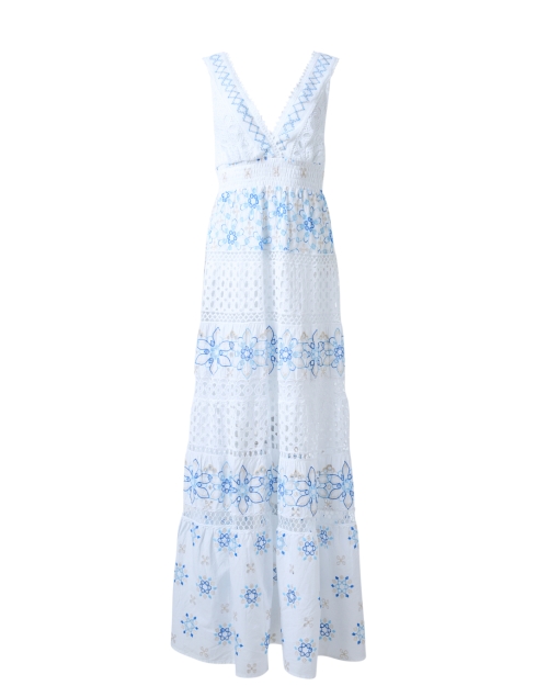 Product image - Temptation Positano - Appia White Embroidered Cotton Dress
