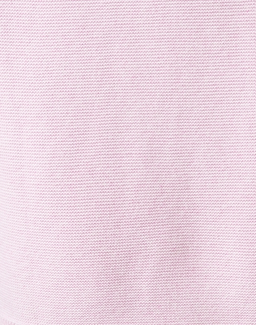 Fabric image - Kinross - Pink Garter Stitch Cotton Sweater