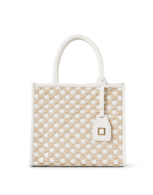 Product image - Rafe - Ayesha White and Tan Leather Tote 