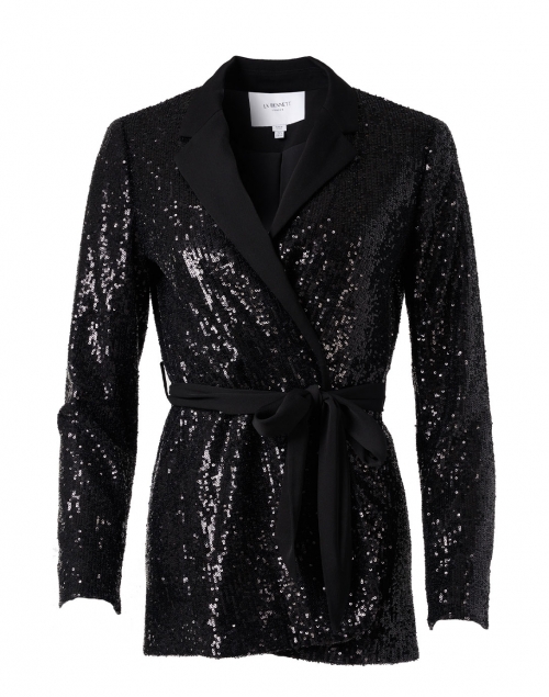 L.K. Bennett - Shimmer Black Sequin Jacket