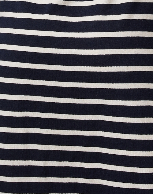 Fabric image - Weekend Max Mara - Sesia Navy Stripe Knit Dress