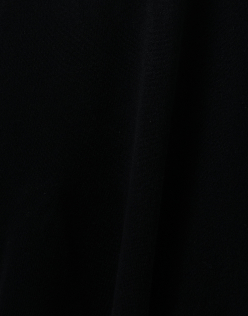 Fabric image - Allude - Black Wool Cashmere Turtleneck Dress