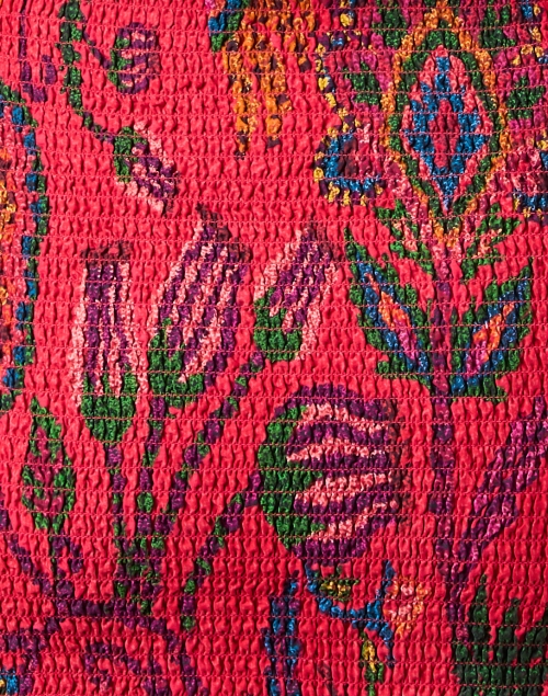 Fabric image - Farm Rio - Red Print Cotton Mini Dress