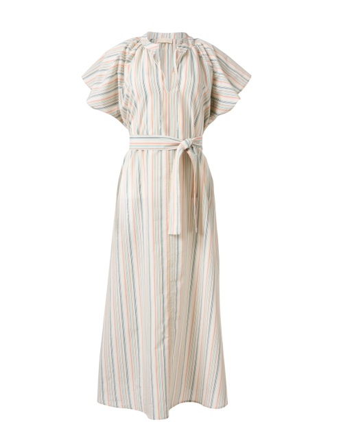 Product image - Momoni - Geneva Multi Striped Cotton Blend Dress