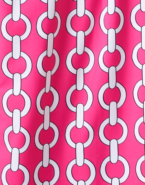 Fabric image - Jude Connally - Kerry Pink Chain Print Dress
