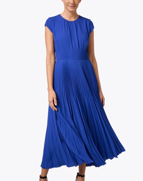 Front image - Jason Wu Collection - Klein Blue Crepe Midi Dress