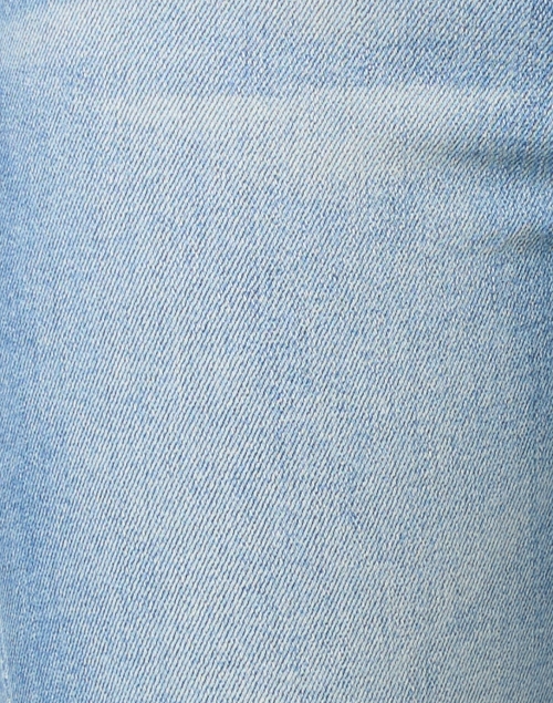 Fabric image - Mother - The Hustler Light Blue High Waist Ankle Jean