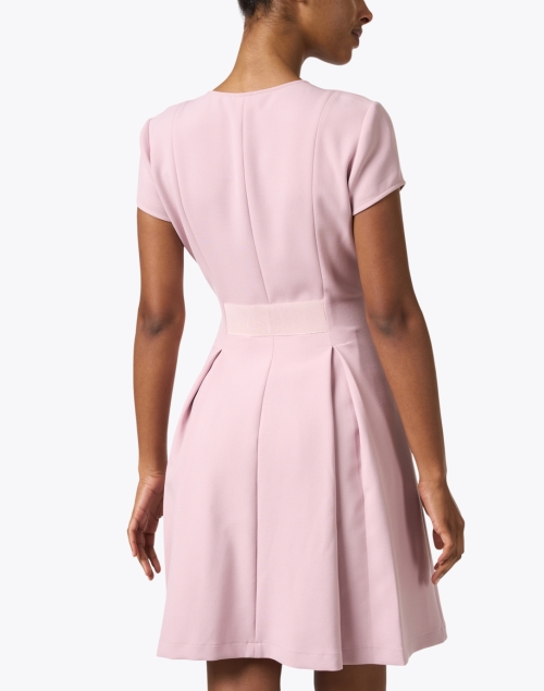 Back image - Emporio Armani - Emma Pink Pleated Dress