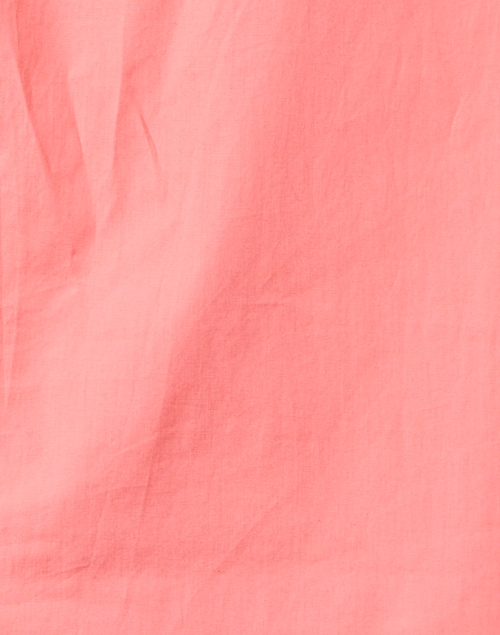 Fabric image - Loretta Caponi - Milvia Coral Cotton Blouse