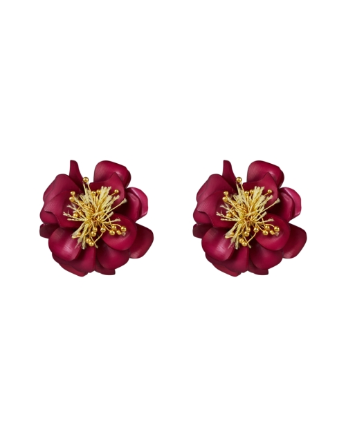 Product image - Oscar de la Renta - Camelia Flower Stud Earrings