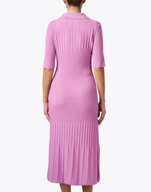 Back image - Joseph - Pink Wool Knit Dress