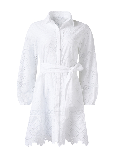 Product image - Temptation Positano - White Cotton Eyelet Dress