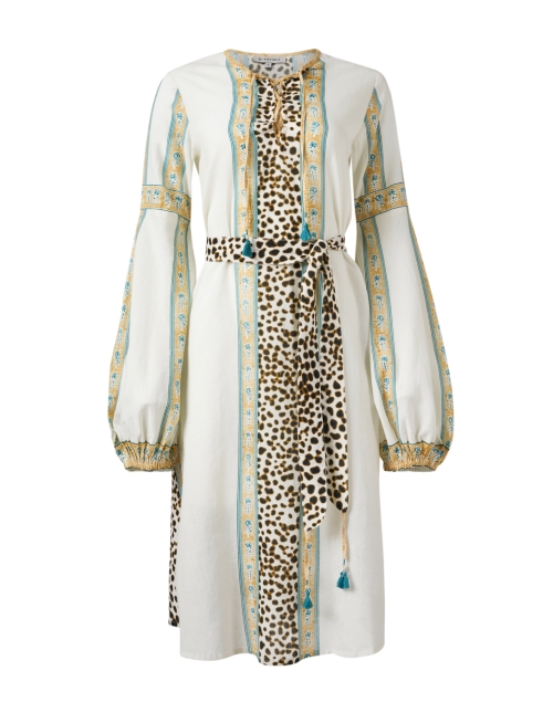 Product image - D'Ascoli - Maya Ivory Multi Print Dress
