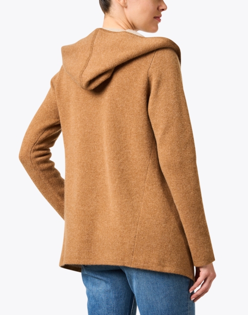 Back image - Margaret O'Leary - St. Claire Tan Cashmere Jacket