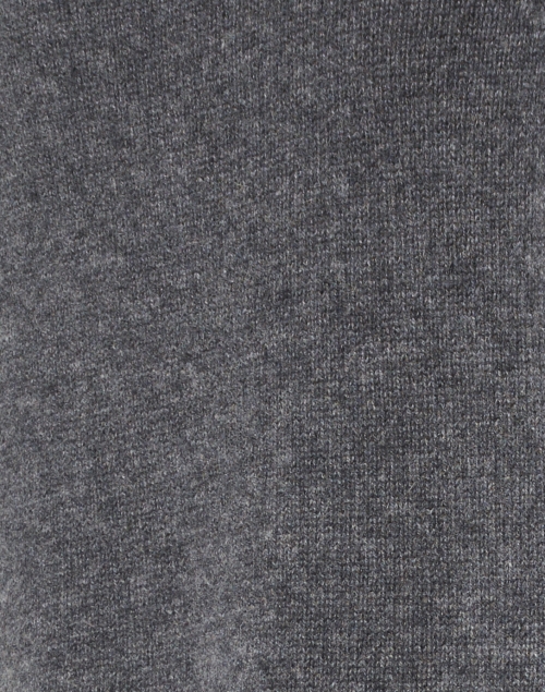 Fabric image - Brochu Walker - Jolie Grey Wool Cashmere Layered Turtleneck
