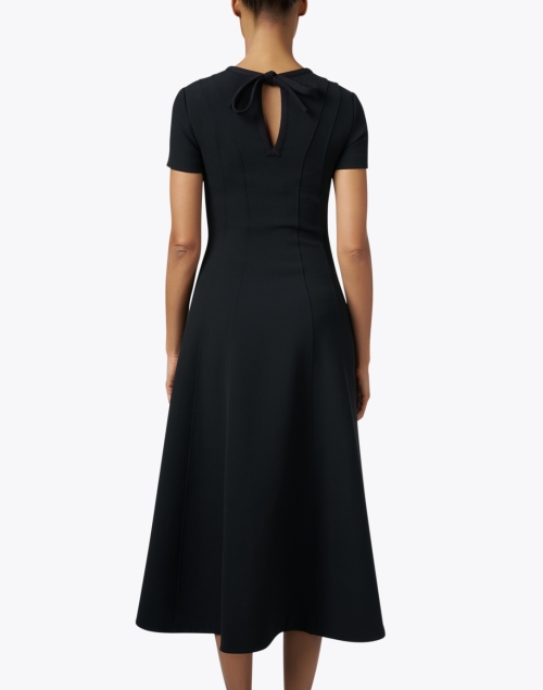Back image - St. John - Black Fit and Flare Dress