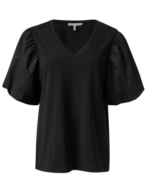 Product image - Hinson Wu - Kaitlyn Black Cotton Blend Top