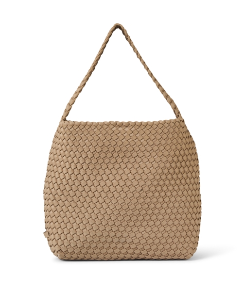 Product image - Naghedi - Nomad Tan Woven Hobo Handbag
