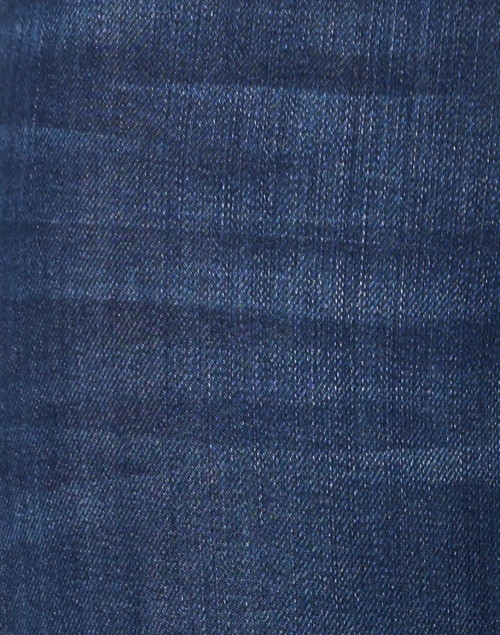 Fabric image - Mother - The Looker Dark Blue Stretch Denim Jean