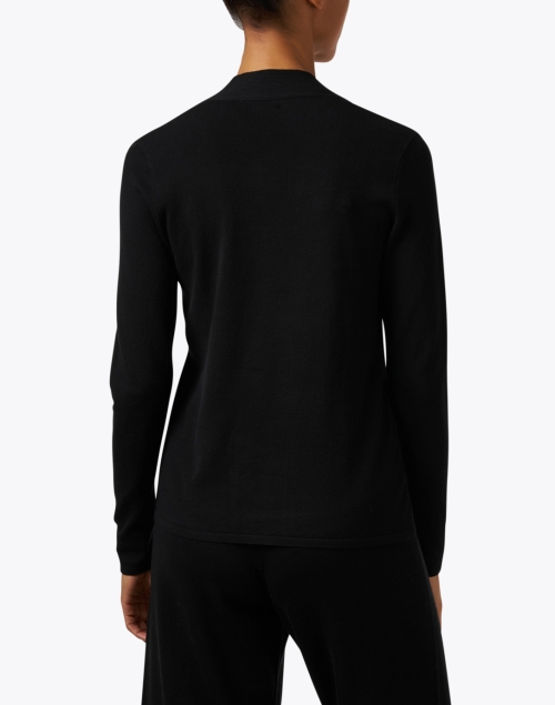Back image - Elliott Lauren - Marella Black Twist Detail Sweater