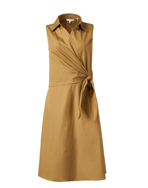 Product image - Vince - Brown Cotton Wrap Shirt Dress
