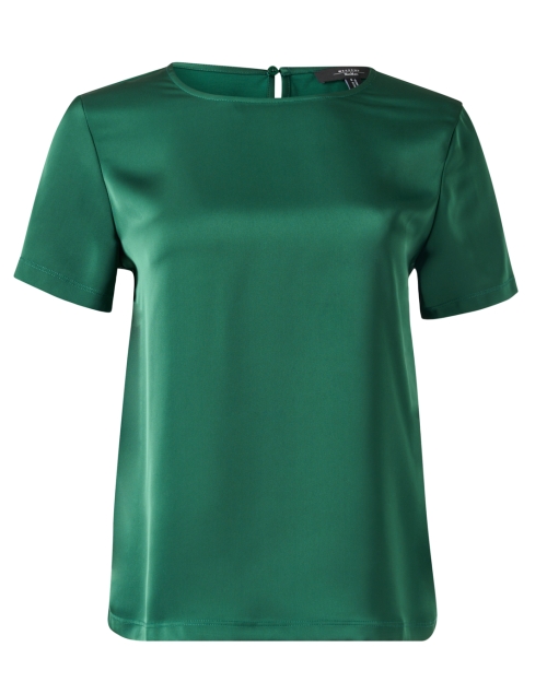 Gilbert Green Satin Top