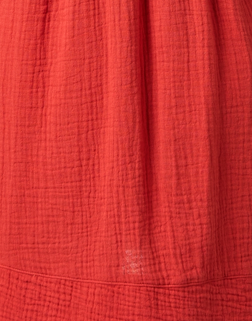 Fabric image - Honorine - Coco Red Cotton Gauze Dress