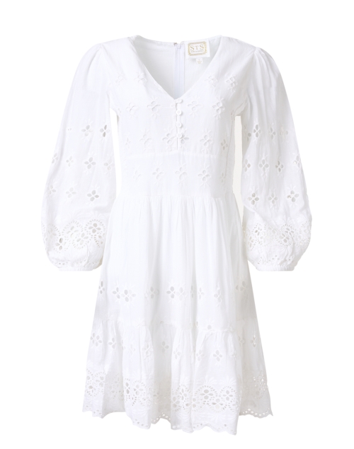 Product image - Sail to Sable - White Cotton Eyelet Mini Dress
