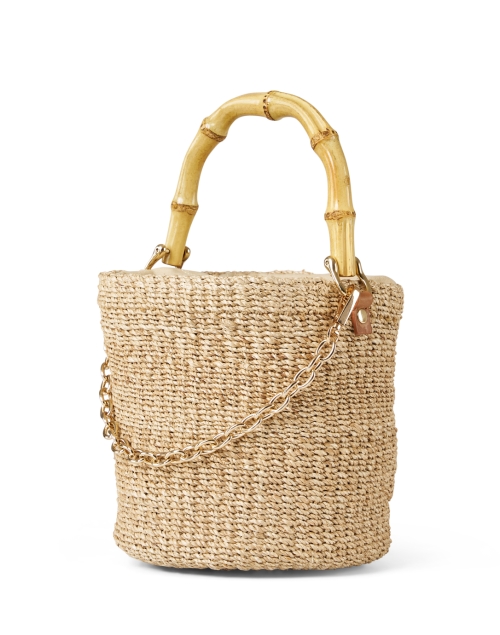 Front image - Kayu - Ling Woven Bucket Bag 