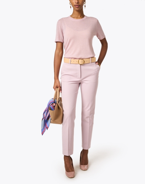 Look image - Joseph - Pink Cashmere Knit Top