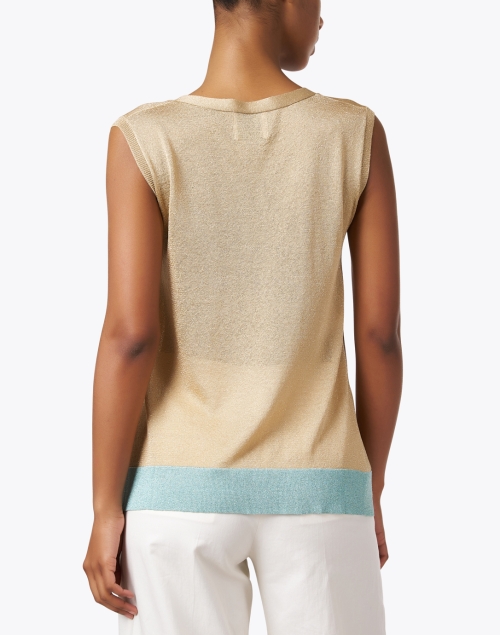 Back image - Weill - Fergie Gold and Blue Tank