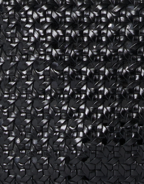 Fabric image - Clare V. - Black Rattan Petit Moyen Shoulder Bag