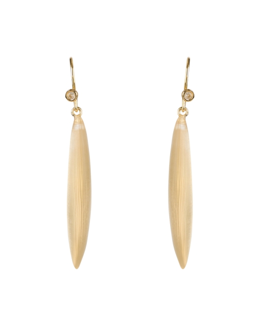 Product image - Alexis Bittar - Gold Lucite Drop Earrings