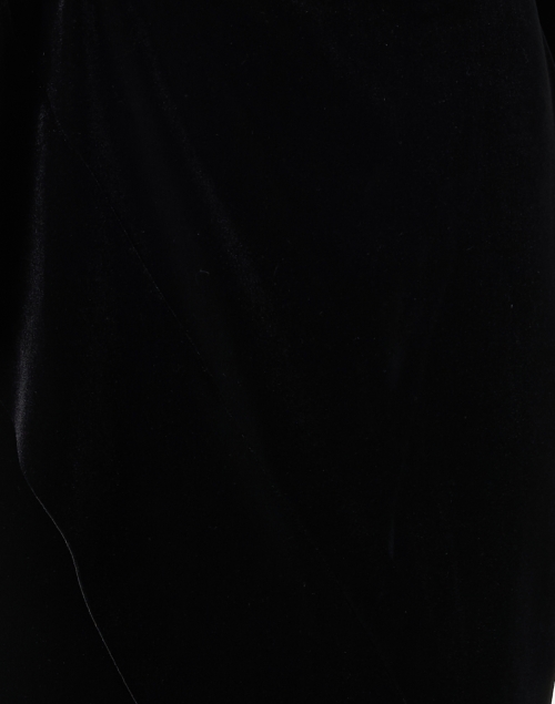 Fabric image - Chiara Boni La Petite Robe - Maly Black Velvet Dress