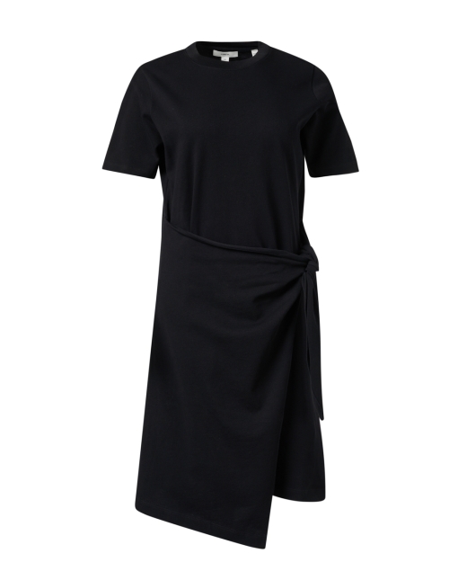Product image - Vince - Black Cotton Side Tie Dress