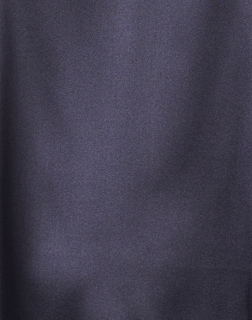 Fabric image - Eileen Fisher - Navy Silk Charmeuse Top