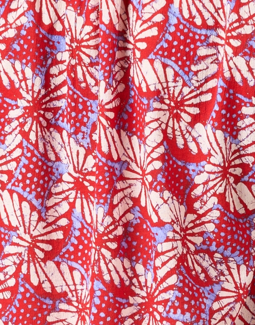 Fabric image - Xirena - Winslet Multi Print Blouse