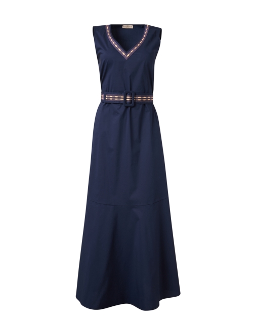 Product image - Purotatto - Navy Cotton Belted Dress
