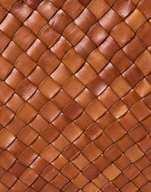 Fabric image - Loeffler Randall - Kai Brown Woven Leather Tote Bag