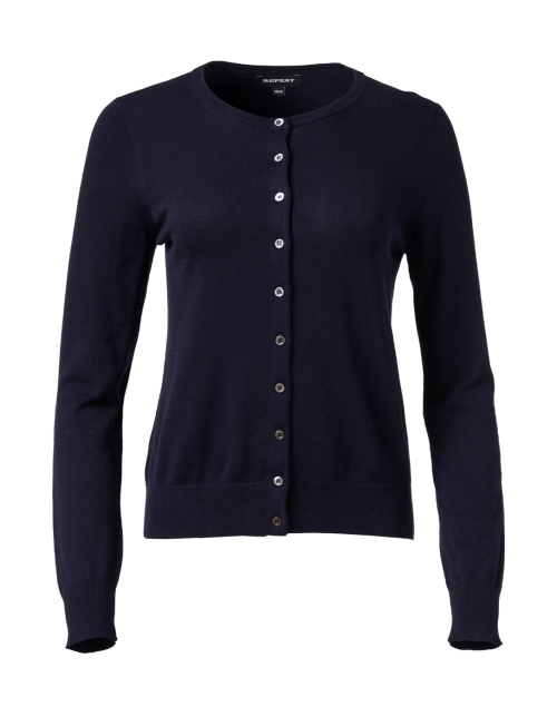 Product image - Repeat Cashmere - Navy Cotton Blend Cardigan