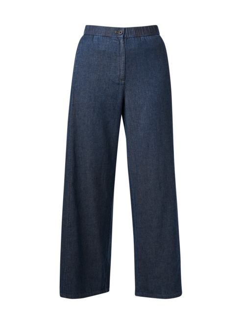 Product image - Eileen Fisher - Denim Wide Leg Cotton Pant