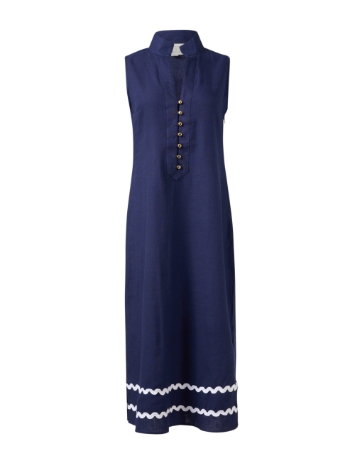 Product image - Sail to Sable - Navy Ric Rac Tunic Dress