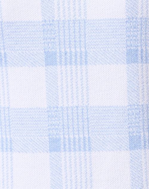 Fabric image - Kinross - Blue Plaid Cotton Sweater