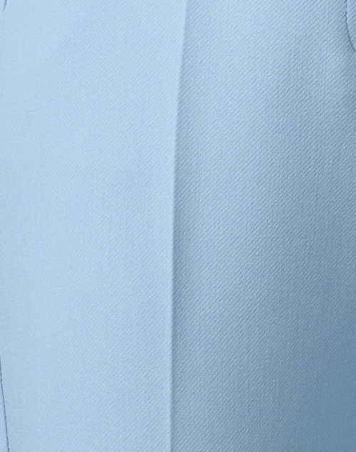 Fabric image - Weekend Max Mara - Rana Blue Stretch Cotton Trouser