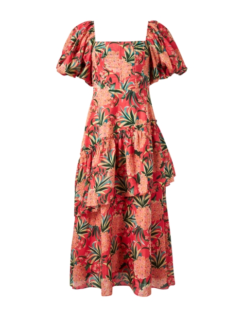 Product image - Farm Rio - Red Pineapple Print Dress 