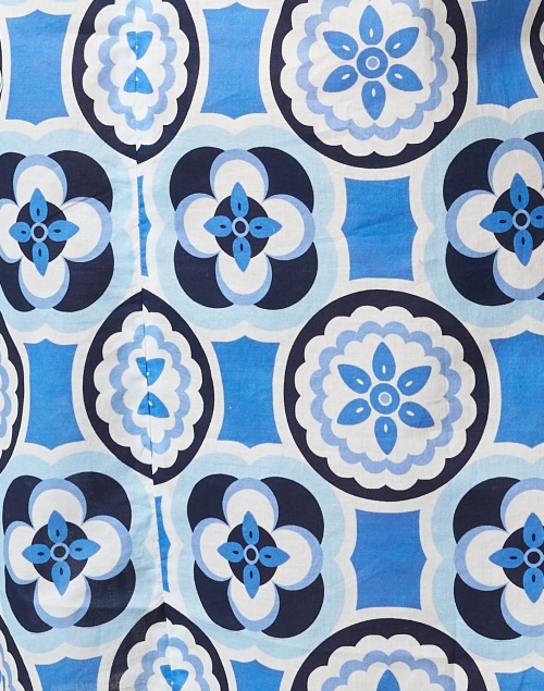 Fabric image - Caliban - Blue Print Cotton Dress