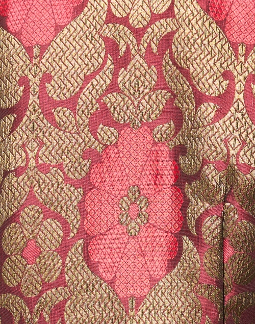 Fabric image - Connie Roberson - Rita Red and Gold Medallion Jacket