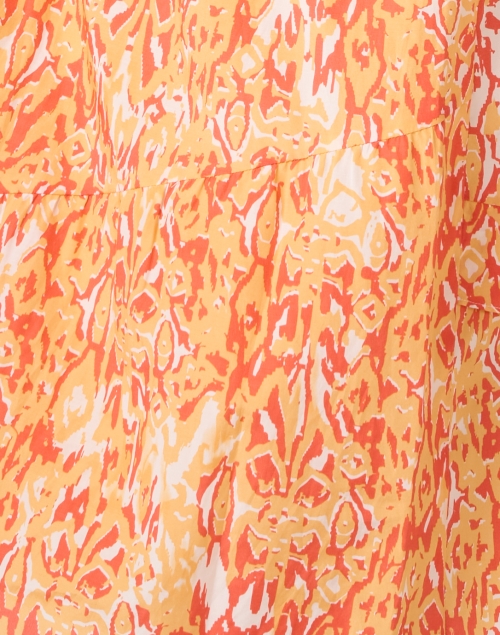 Marc Cain - Orange and Red Animal Print Dress