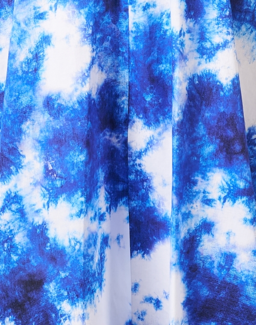 Fabric image - Jason Wu Collection - Blue Watercolor Print Shirt Dress