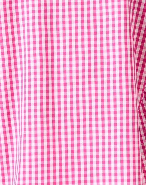 Fabric image - Weill - Salla Fuchsia Gingham Cotton Shirt
